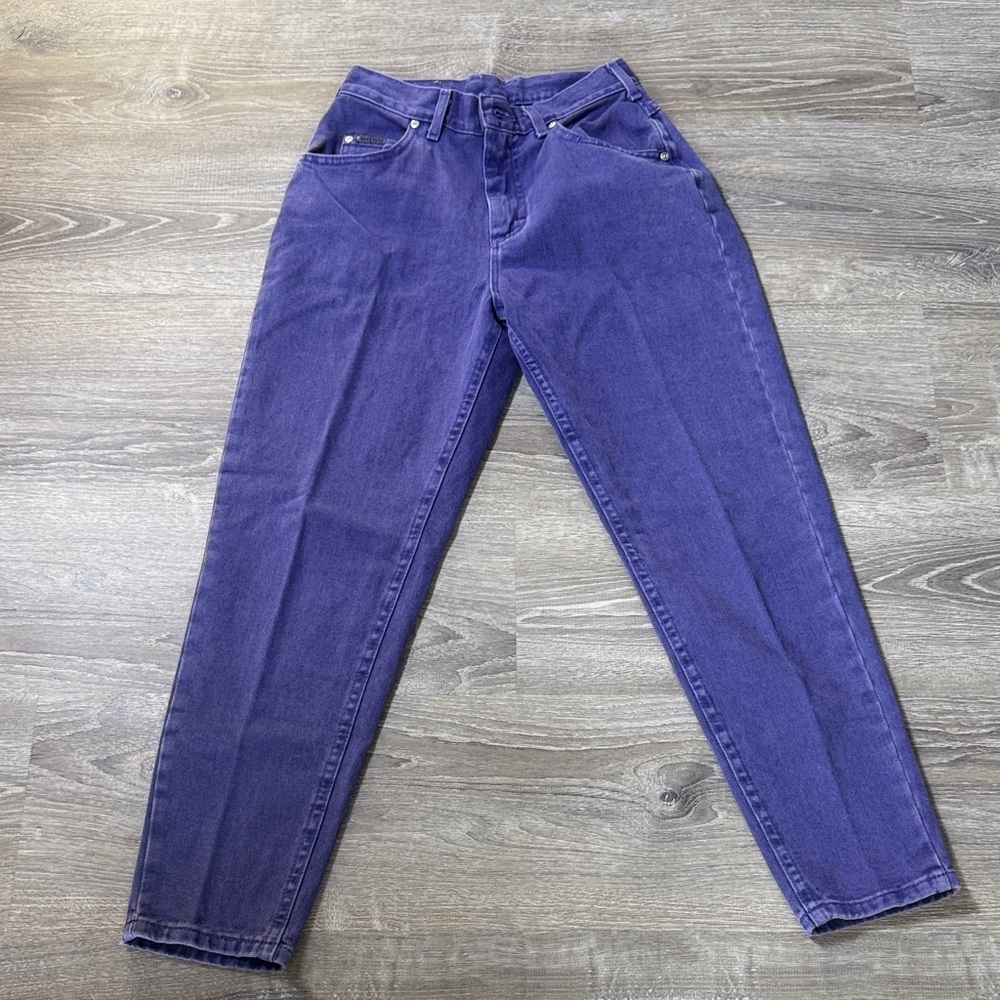 Vibrant Purple Straight Leg Women's Jeans